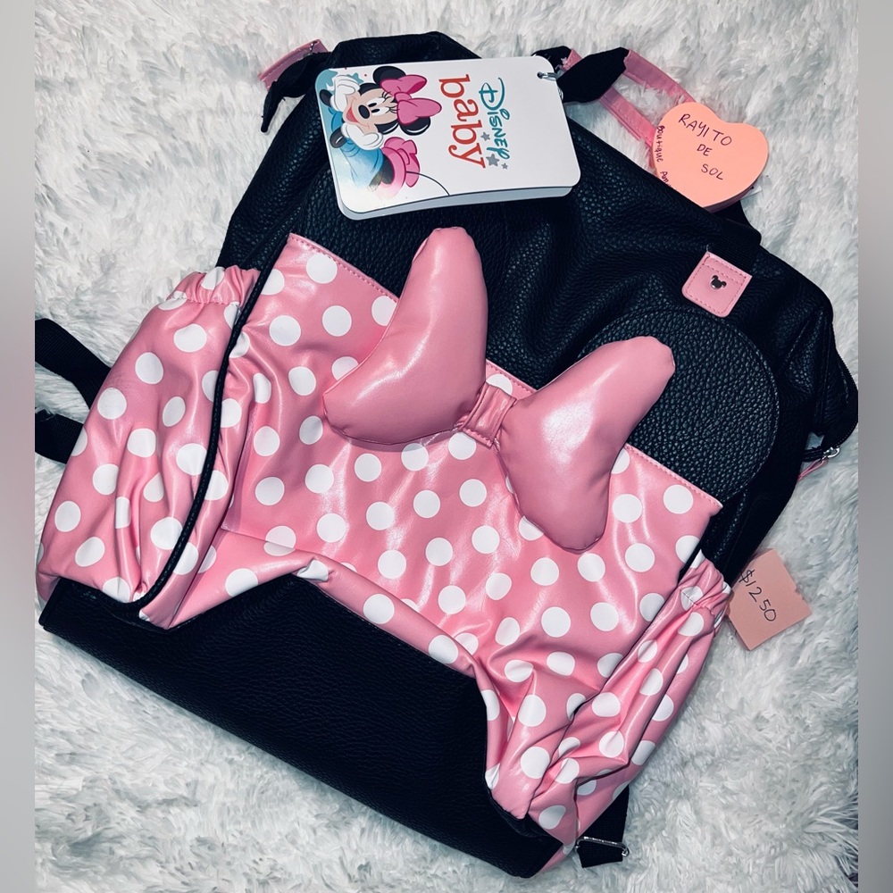 Minnie Mouse Diaper bag 💼 big backpack Disney